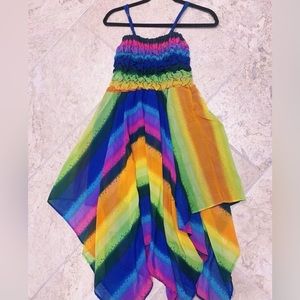 Womens Rainbow Dress